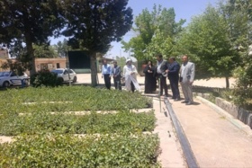 بازدید اعضای شورای حفاظت از نهالستان مادر تخصصی شهرستان ایوان