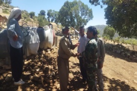 پیگیری شکایات وگزارشات دامداران توسط یگان حفاظت اداره منابع طبیعی و آبخیزداری شهرستان ایلام