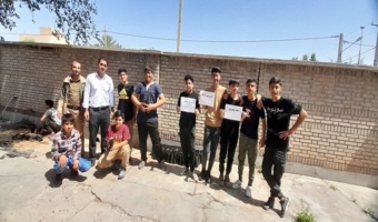 اجرای طرح هر مدرسه یک نهالستان شهرستان مهران