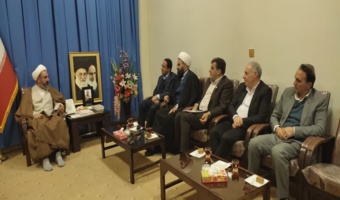 دیدار رئیس سازمان منابع طبیعی کشور با امام جمعه ایلام