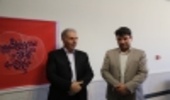 بازدید مدیرکل منابع طبیعی استان از بیست و ششمین جشنواره هنرهای تجسمی