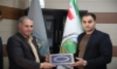 معارفه مشار جوان در اداره کل منابع طبیعی و آبخیزداری استان ایلام