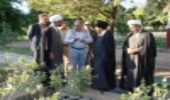 بازدید حجت الاسلام کریمی تبار نماینده ولی فقیه در استان و امام جمعه ایلام از نهالستان ایوان