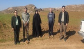 بازدید فرمانده یگان حفاظت اداره کل منابع طبیعی و آبخیزداری استان از بخش کلات مورموری
