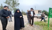 بازدید دکتر فلاحی نماینده استان از طرح های منابع طبیعی شهرستان هلیلان