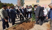 مراسم پویش نهالکاری شهرستان هلیلان