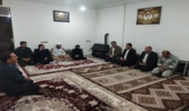 دیدار رئیس منابع طبیعی و آبخیزداری شهرستان سیروان با خانواده شهدا