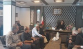 دیدار جمعی از اهالی محترم فرخ‌آباد با رئیس اداره منابع طبیعی و آبخیزداری شهرستان مهران
