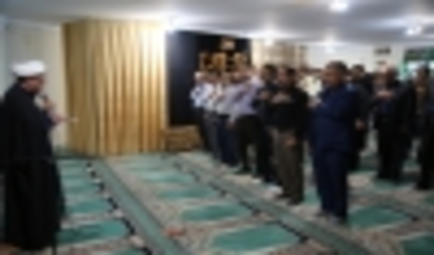 برگزاری مراسم سوگواری حضرت ابا عبدالله الحسین در اداره کل منابع طبیعی و آبخیزداری استان ایلام 