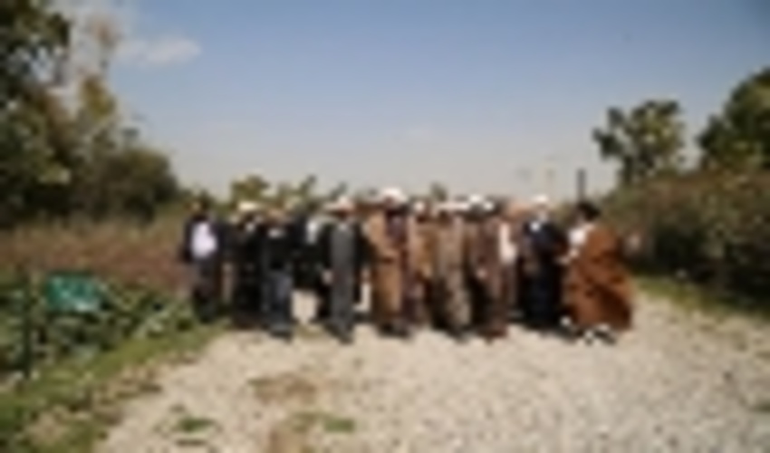 بازدید ائمه جمعه استان از طرح های منابع طبیعی شهرستان مهران