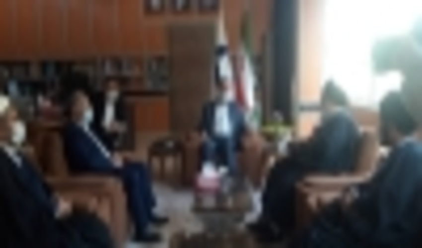 دیدار حجت الاسلام طباطبایی نژاد نماینده ولی فقیه در سازمان جنگلها با استاندار ایلام