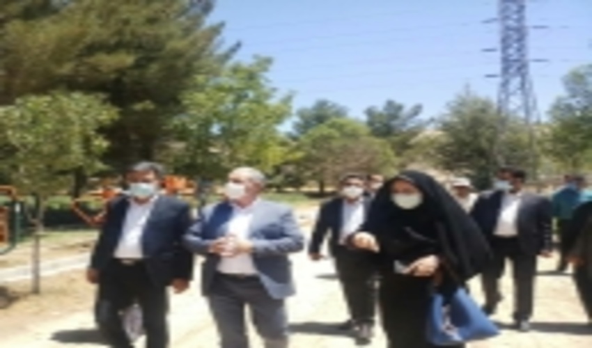 مدیرکل کتابخانه های استان از نهالستان ایوان بازدید نمود