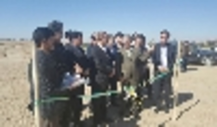 افتتاح طرح نهالکاری 2 هزار هکتاری منطقه آبزیادی شهرستان مهران به مناسبت آغاز دهه فجر