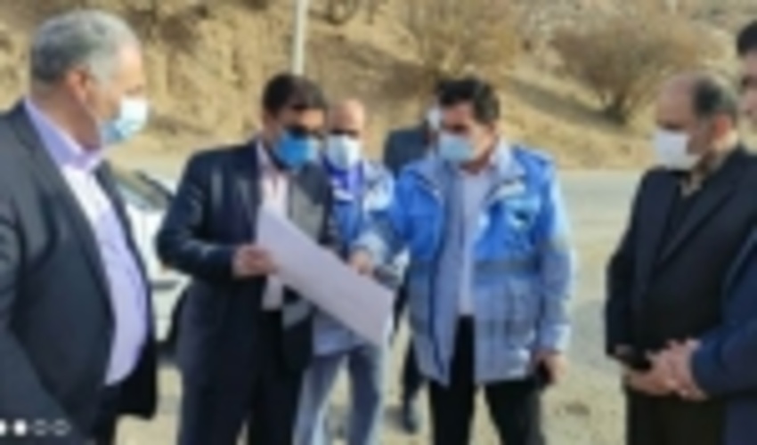 بازدید اعضای ستاد مدیریت بحران از سیل بندهای شهر ایلام