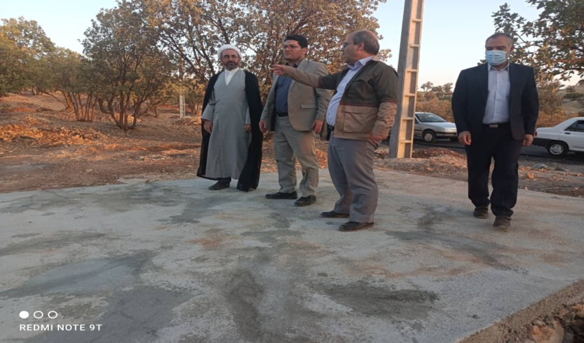 بازدید نماینده ولی فقیه در استان و امام جمعه ایلام از سایت اسکان زائرین عتبات عالیات در پارک جنگلی چغاسبز
