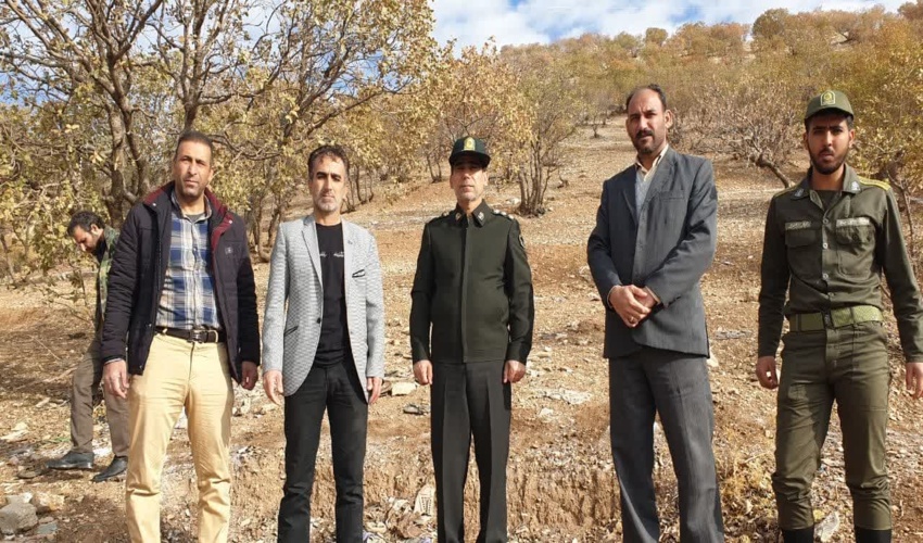 فرمانده یگان حفاظت اداره کل منابع طبیعی و آبخیزداری استان از شمال شهر ایلام بازدید نمود.