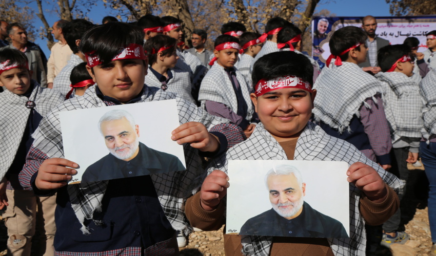 مراسم کاشت نهال بمناسبت گرامیداشت یاد و خاطره سردار دلها، سپهبد شهید حاج قاسم سلیمانی 