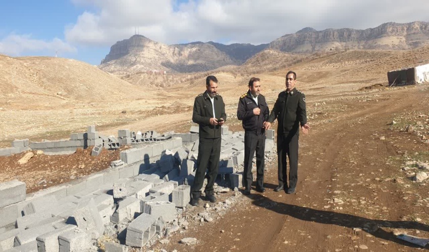 ساخت و سازهای غیرمجاز در حوزه شهرداری و امور اراضی قلع و قمع شد