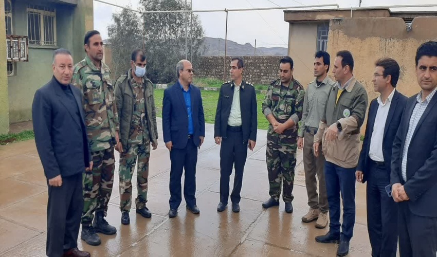 مدیرکل منابع طبیعی و آبخیزداری استان به شهرستان بدره و دره شهر سفر نمود