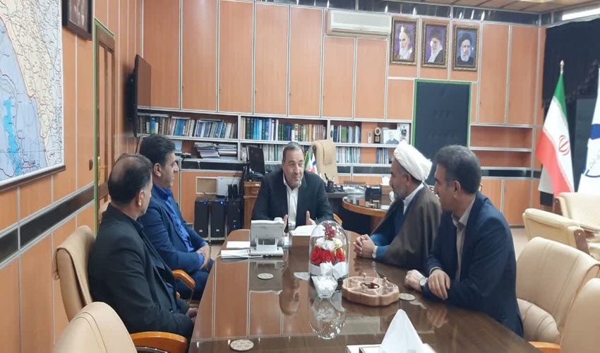 سرپرست اداره کل منابع طبیعی و آبخیزداری استان با استاندار ایلام دیدار نمود