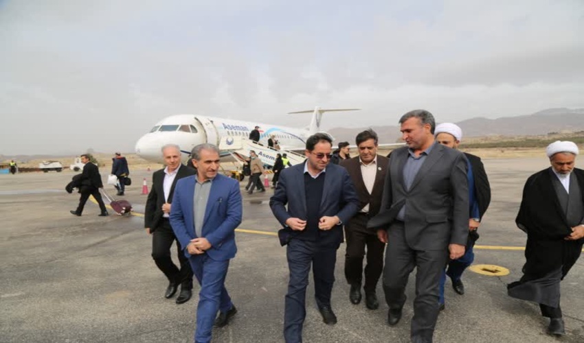 ورود رئیس سازمان منابع طبیعی و آبخیزداری کشور به ایلام