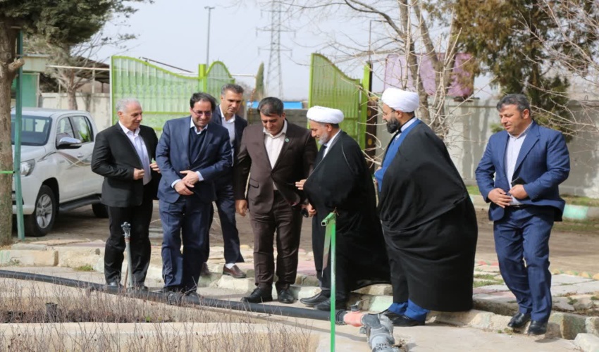 بازدید رئیس سازمان منابع طبیعی کشور از نهالستان سردسیری ایوان