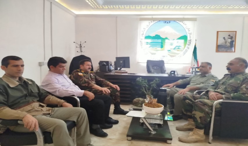 بازدید فرمانده یگان حفاظت منابع طبیعی استان ایلام از منابع طبیعی شهرستان ملکشاهی