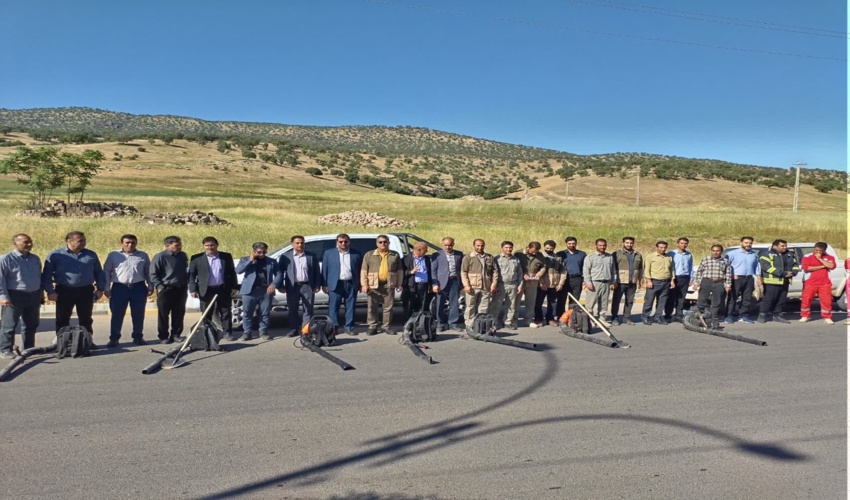 برگزاری مانور عملیاتی اطفاء حریق در شهرستان چرداول با مشارکت گسترده دستگاه های اجرایی