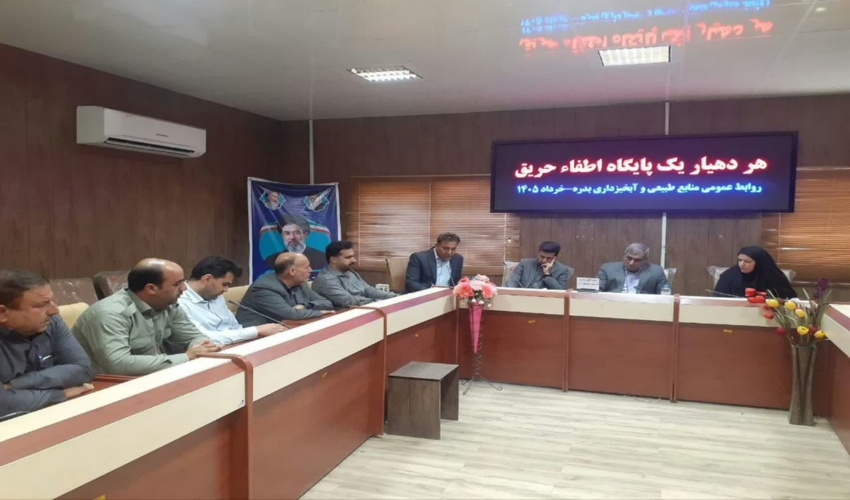 طرح «هر دهیار،یک پایگاه اطفای حریق»در شهرستان بدره باحضور فرماندار و بخشداران کلید خورد