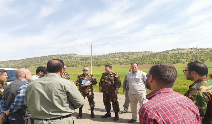 بررسی میدانی جنگل‌های مرزی ایلام و کرمانشاه با هدف استقرار پاسگاه حفاظتی