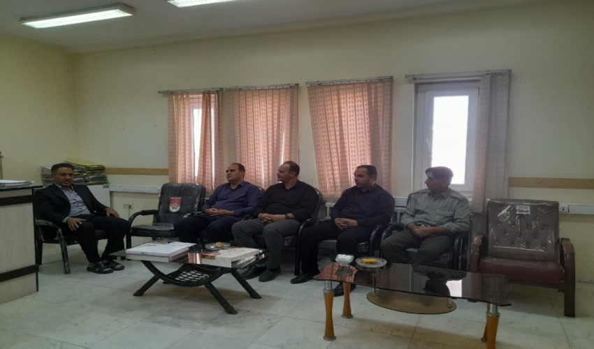 دیدار رئیس اداره منابع طبیعی شهرستان هلیلان با رئیس دادگستری شهرستان به مناسبت هفته قوه قضائیه